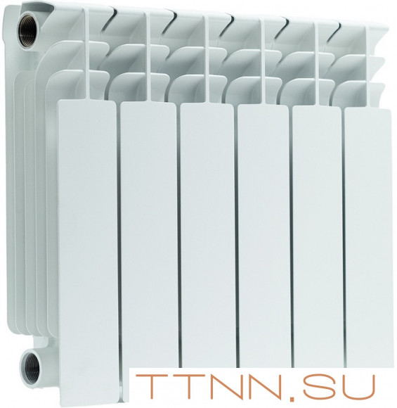 Биметаллический радиатор STOUT Titan 350 б/п 6 секции (SRB-3310-035006)