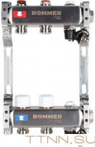 Для отопления Rommer 1"/3/4"x2 с запорными клапанами (RMS-3201-000002) Для отопления Rommer 1"/3/4"x2 с запорными клапанами (RMS-3201-000002)