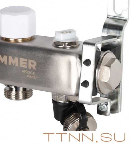 Для отопления Rommer 1"/3/4"x2 с запорными клапанами (RMS-3201-000002) Для отопления Rommer 1"/3/4"x2 с запорными клапанами (RMS-3201-000002)