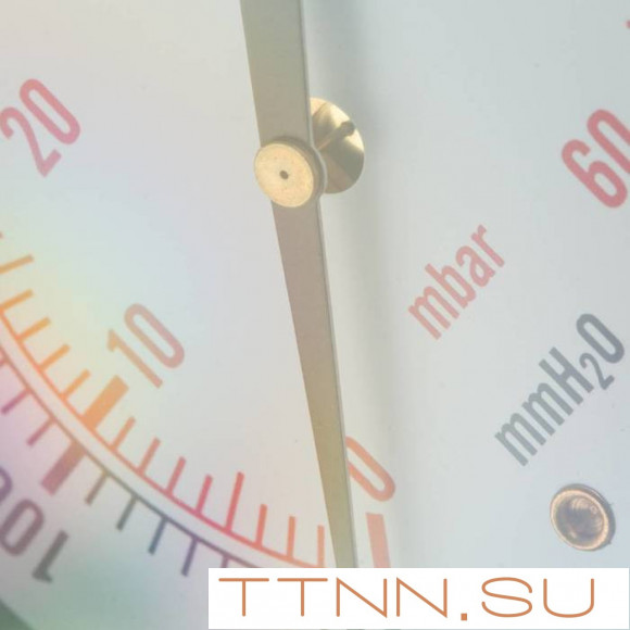 Манометр газовый Watts MG 63 (3/8",100мбар)