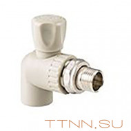 Кран РосТурПласт шаровой для радиатора угловой 20х1/2" арт.27828 Кран РосТурПласт шаровой для радиатора угловой 20х1/2" арт.27828
