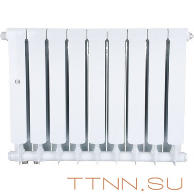 Биметаллический радиатор STOUT SPACE 500 нижнее 9 секций (SRB-0320-050009) Биметаллический радиатор STOUT SPACE 500 нижнее 9 секций (SRB-0320-050009)