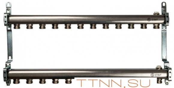 Коллектор для радиаторной разводки STOUT SMS 0923 000012