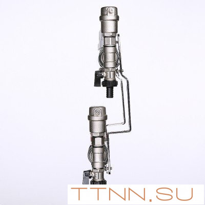 Коллекторный блок со встроенными расходомерами Valtec VTc.589.EMNX.0605 1", 5 x 3/4" евроконус Коллекторный блок со встроенными расходомерами Valtec VTc.589.EMNX.0605 1", 5 x 3/4" евроконус