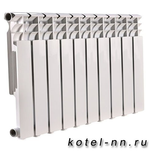 Алюминиевый радиатор Терма 500х80 10 секций