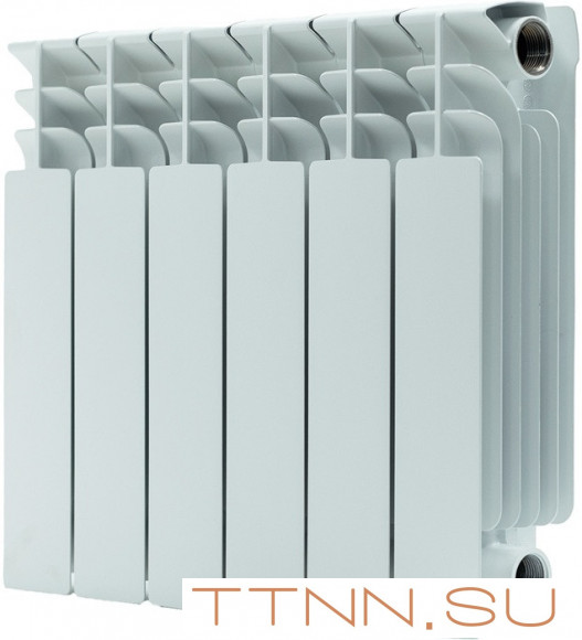 Биметаллический радиатор STOUT Titan 350 б/п 7 секции (SRB-3310-035007)