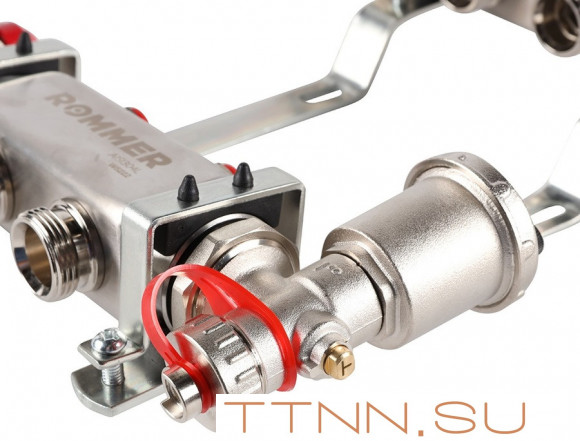 Для отопления Rommer 1"/3/4"x2 с запорными клапанами (RMS-3210-000002) Для отопления Rommer 1"/3/4"x2 с запорными клапанами (RMS-3210-000002)