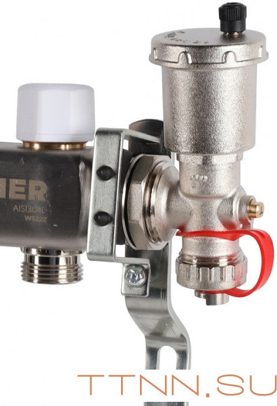 Для отопления Rommer 1"/3/4"x2 с запорными клапанами (RMS-3210-000002) Для отопления Rommer 1"/3/4"x2 с запорными клапанами (RMS-3210-000002)