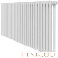 Стальной трубчатый радиатор 2-колончатый Royal Thermo Shift R22 VC2050 - 28 секц. RAL9016, нижнее 1/2