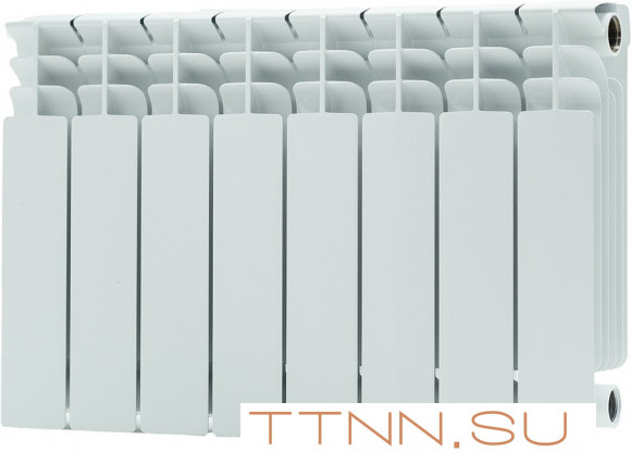 Биметаллический радиатор STOUT Titan 350 б/п 8 секции (SRB-3310-035008) Биметаллический радиатор STOUT Titan 350 б/п 8 секции (SRB-3310-035008)
