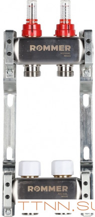 Для отопления Rommer 1"/3/4"x2 с расходомерами (RMS-1200-000002) Для отопления Rommer 1"/3/4"x2 с расходомерами (RMS-1200-000002)