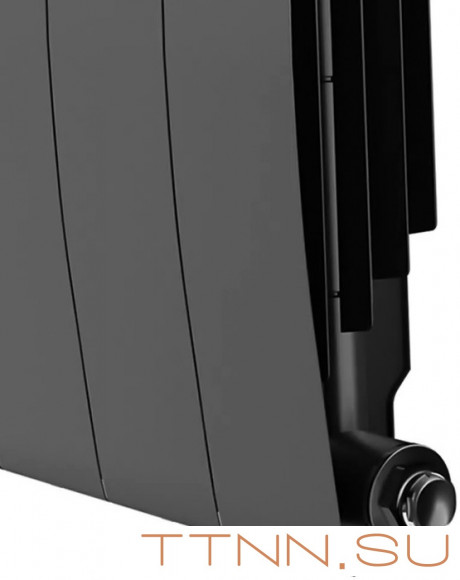Биметаллический радиатор Royal Thermo BiLiner 350 Noir Sable VR80 - 12 секц.