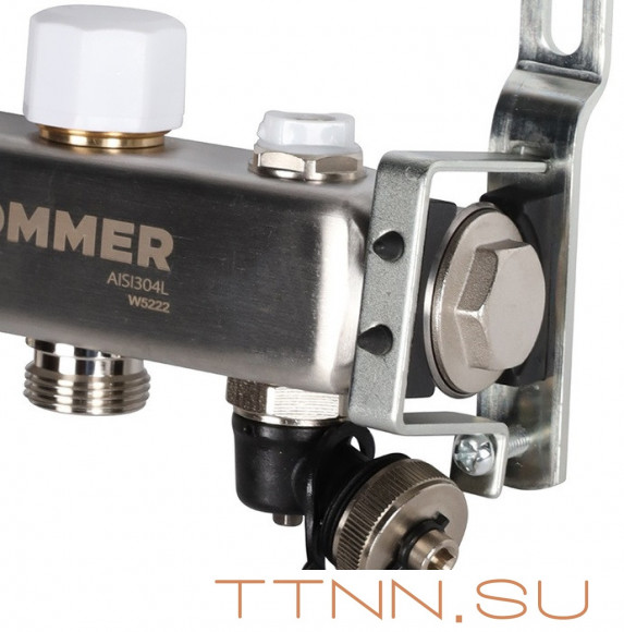 Для отопления Rommer 1"/3/4"x2 с расходомерами (RMS-1201-000002) Для отопления Rommer 1"/3/4"x2 с расходомерами (RMS-1201-000002)