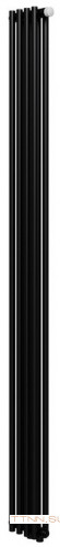 Стальной трубчатый радиатор 2-колончатый Royal Thermo Shift R22 VC2180 - 04 секц. RAL9005m, нижнее 1/2