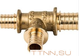 Тройник аксиальный STOUT 20х16х16 SFA-0014-201616 Тройник аксиальный STOUT 20х16х16 SFA-0014-201616