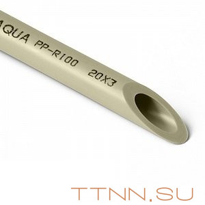 Труба полипропиленовая белая Pro Aqua PN 20 40