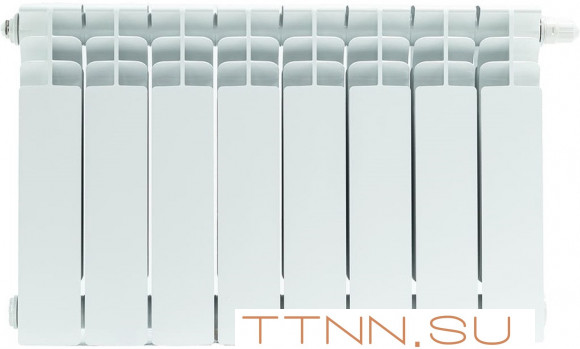 Биметаллический радиатор STOUT Titan 350 н/п 10 секции (SRB-3320-035010)