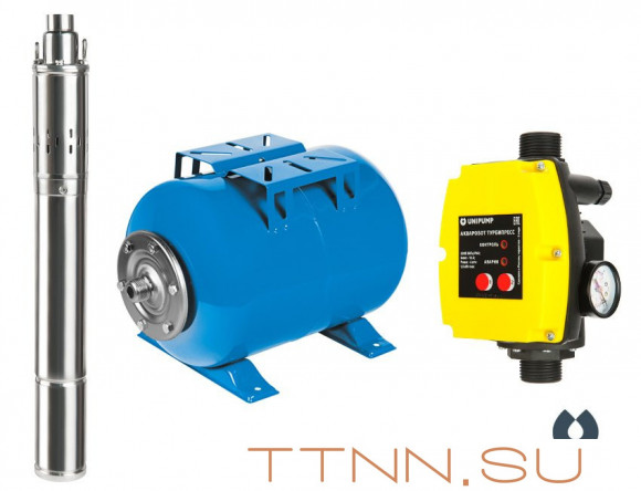 Скважинная насосная станция Unipump АКВАРОБОТ ECO VINT 3 - 50