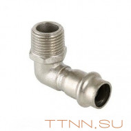 Угольник 90 c наружной резьбой 22х1/2" Угольник 90 c наружной резьбой 22х1/2"