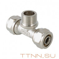 Фитинг обжимной тройник VALTEC VTm.333.N.260526 26x3/4"x26 Фитинг обжимной тройник VALTEC VTm.333.N.260526 26x3/4"x26