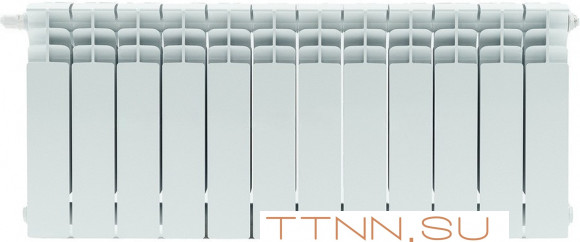 Биметаллический радиатор STOUT Titan 350 н/п 11 секции (SRB-3320-035011)