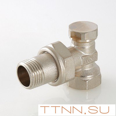 Клапан настроечный угловой Valtec 3/4 VT.019.N.05