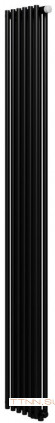 Стальной трубчатый радиатор 2-колончатый Royal Thermo Shift R22 VC2180 - 06 секц. RAL9005m, нижнее 1/2