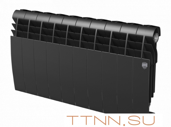 Биметаллический радиатор Royal Thermo Biliner 350 Noire Sable 10 секц.