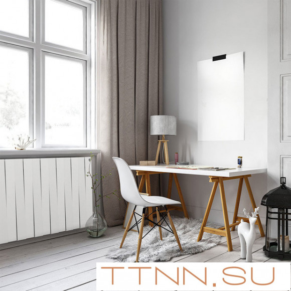 Биметаллический радиатор Royal Thermo Piano Forte 500/Bianco Traffico 12 секц.