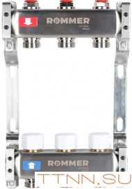 Для отопления Rommer 1"/3/4"x3 с запорными клапанами (RMS-3200-000003) Для отопления Rommer 1"/3/4"x3 с запорными клапанами (RMS-3200-000003)