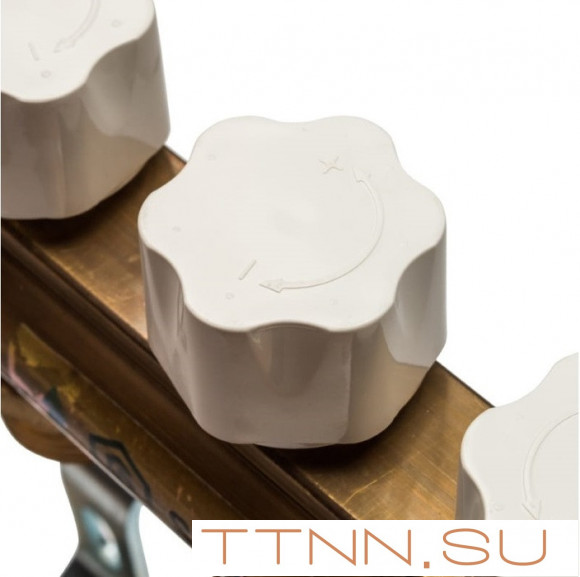 Коллектор регулируемый для теплого пола STOUT SMB 0468 000006