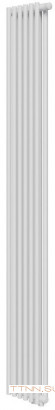 Стальной трубчатый радиатор 2-колончатый Royal Thermo Shift R22 VC2180 - 06 секц. RAL9016, нижнее 1/2