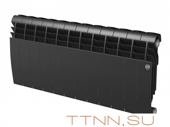 Биметаллический радиатор Royal Thermo Biliner 350 Noire Sable 12 секц.