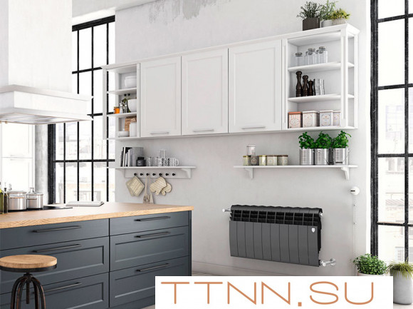 Биметаллический радиатор Royal Thermo Biliner 350 Noire Sable 12 секц.