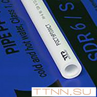 Труба РосТурПласт PN20, SDR6 (горячая и холодная вода) 40х4000 мм белая арт.10310 Труба РосТурПласт PN20, SDR6 (горячая и холодная вода) 40х4000 мм белая арт.10310