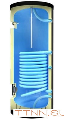 Бойлеры косвенного нагрева Federica Bugatti FBEBS 300 1 змеевик