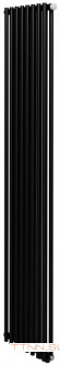 Стальной трубчатый радиатор 2-колончатый Royal Thermo Shift R22 VC2180 - 08 секц. RAL9005m, нижнее 1/2