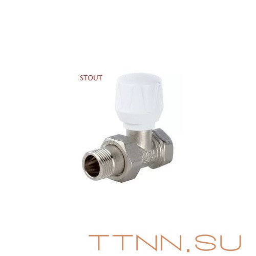 Вентиль  ручной регулировки радиатора 3/4" прямой