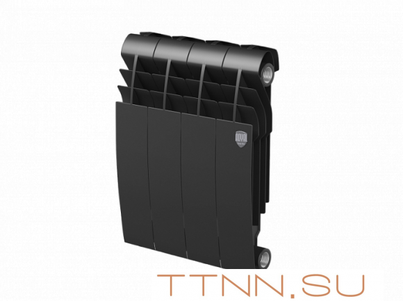 Биметаллический радиатор Royal Thermo Biliner 350 Noire Sable 4 секц.