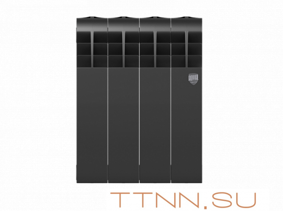 Биметаллический радиатор Royal Thermo Biliner 350 Noire Sable 4 секц.