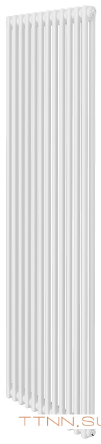 Стальной трубчатый радиатор 2-колончатый Royal Thermo Insignia C2180 - 12 секц. RAL9016, боковое 1/2