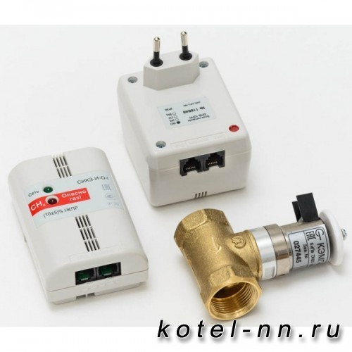 Сигнализатор загазованности СИКЗ-25 с клапаном