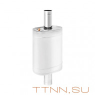 Бак нержавейка на трубе 55л д.115 (Овальный) (AISI 439) Бак нержавейка на трубе 55л д.115 (Овальный) (AISI 439)