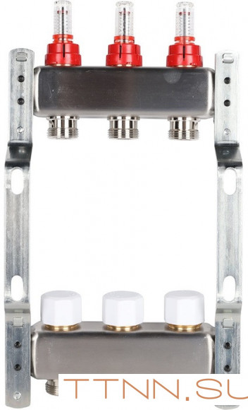 Для отопления Rommer 1"/3/4"x3 с расходомерами (RMS-1200-000003) Для отопления Rommer 1"/3/4"x3 с расходомерами (RMS-1200-000003)