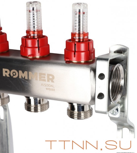 Для отопления Rommer 1"/3/4"x3 с расходомерами (RMS-1200-000003) Для отопления Rommer 1"/3/4"x3 с расходомерами (RMS-1200-000003)