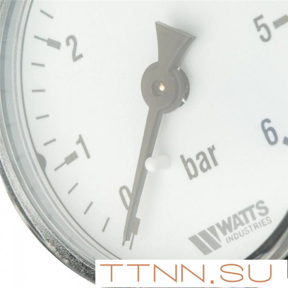 Манометр радиальный Watts F+R200 (MDR) 50/ 6x1/4"