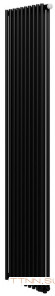 Стальной трубчатый радиатор 2-колончатый Royal Thermo Shift R22 VC2180 - 10 секц. RAL9005m, нижнее 1/2