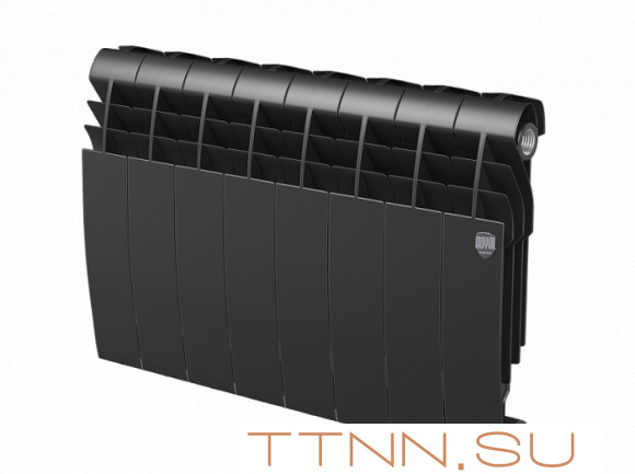 Биметаллический радиатор Royal Thermo Biliner 350 Noire Sable 8 секц.