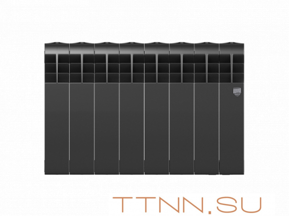 Биметаллический радиатор Royal Thermo Biliner 350 Noire Sable 8 секц.