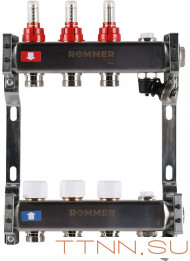 Для отопления Rommer 1"/3/4"x3 с расходомерами (RMS-1201-000003) Для отопления Rommer 1"/3/4"x3 с расходомерами (RMS-1201-000003)